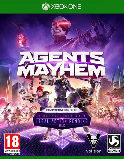 Agents of Mayhem (Xbox One) - okladka