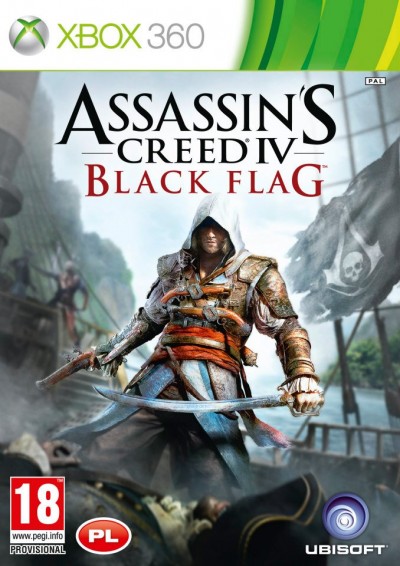 Assassin's Creed IV: Black Flag (Xbox 360) - okladka