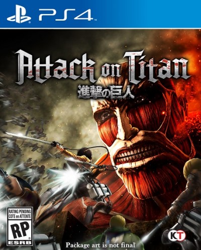 Attack on Titan: Wings of Freedom (PS4) - okladka