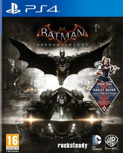 Batman: Arkham Knight (PS4) - okladka