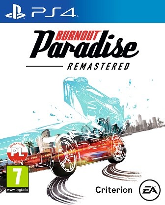 Burnout Paradise Remastered (PS4) - okladka
