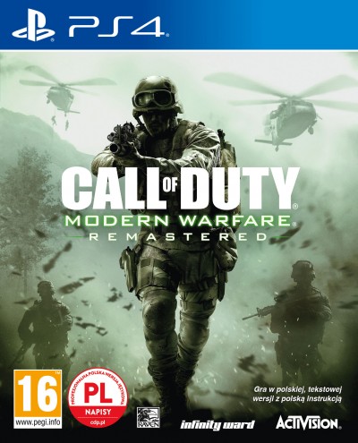 Call of Duty: Modern Warfare Remastered (PS4) - okladka