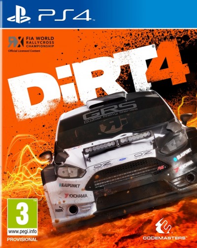DiRT 4 (PS4) - okladka
