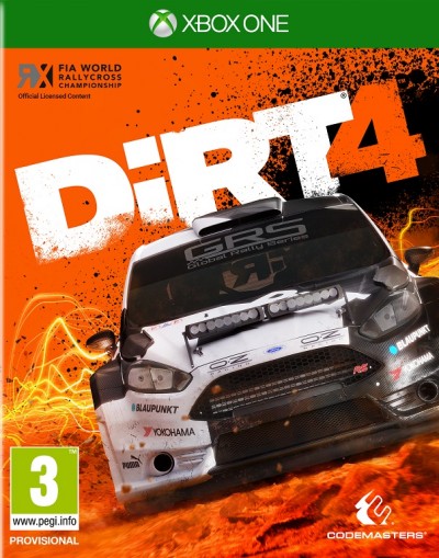 DiRT 4 (Xbox One) - okladka