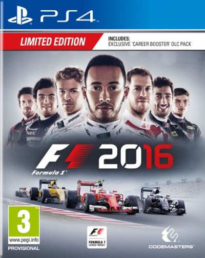 F1 2016 (PS4) - okladka
