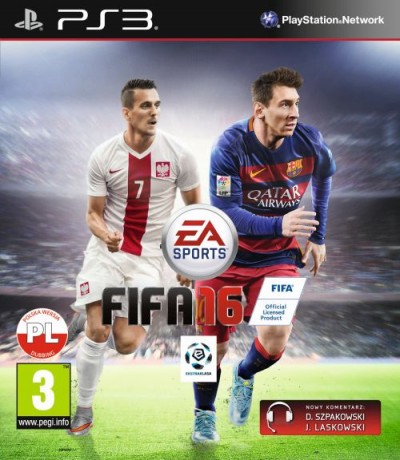 FIFA 16 (PS3) - okladka