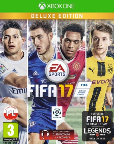 FIFA 17 (Xbox One) - okladka