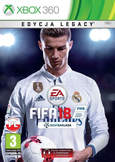 FIFA 18 (Xbox 360) - okladka