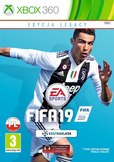 FIFA 19 (Xbox 360) - okladka