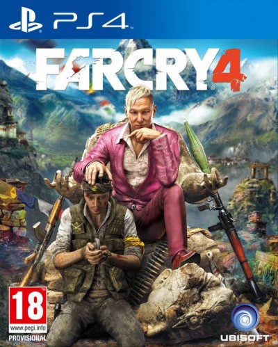 Far Cry 4 (PS4) - okladka