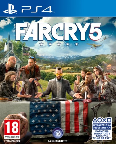 Far Cry 5 (PS4) - okladka