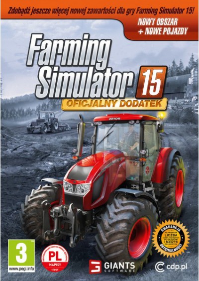 Farming Simulator 15: Oficjalny Dodatek (PC) - okladka