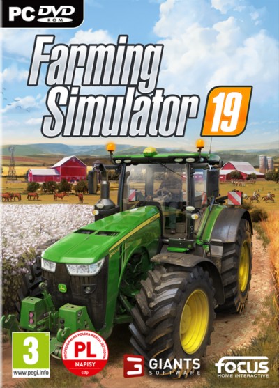 Farming Simulator 19 (PC) - okladka