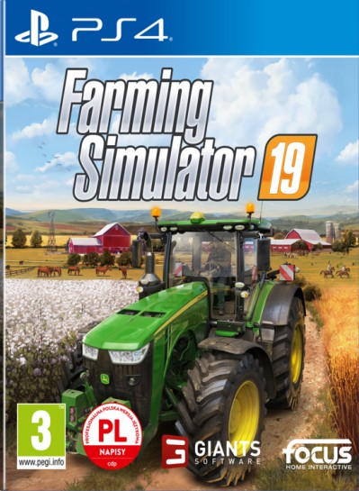 Farming Simulator 19 (PS4) - okladka