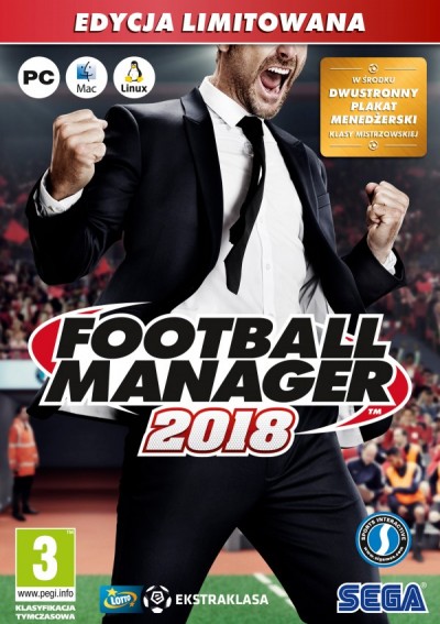 Football Manager 2018 (PC) - okladka