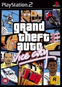 Grand Theft Auto: Vice City (PS2) - okladka
