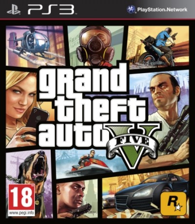 Grand Theft Auto V (PS3) - okladka