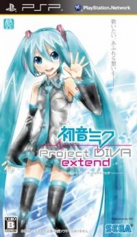 Hatsune Miku: Project DIVA Extend (PSP) - okladka