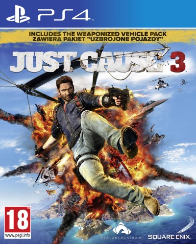 Just Cause 3 (PS4) - okladka