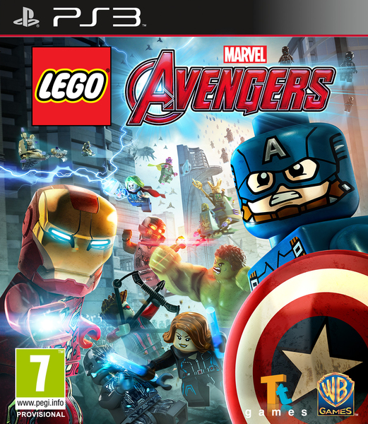 LEGO Marvel's Avengers (PS3) - okladka