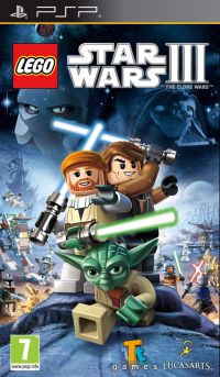 LEGO Star Wars III: The Clone Wars (PSP) - okladka