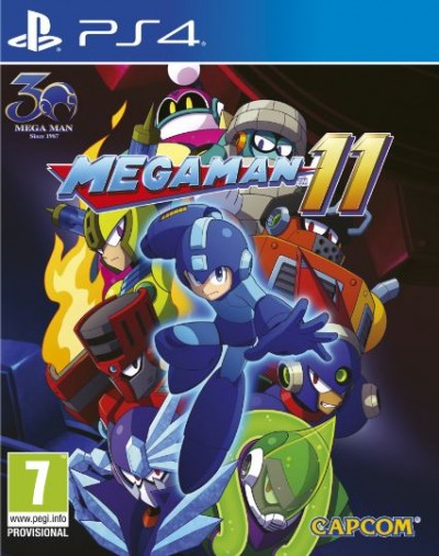 Mega Man 11 (PS4) - okladka