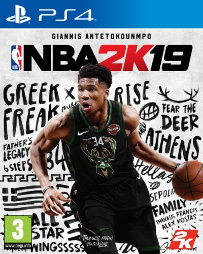 NBA 2K19 (PS4) - okladka