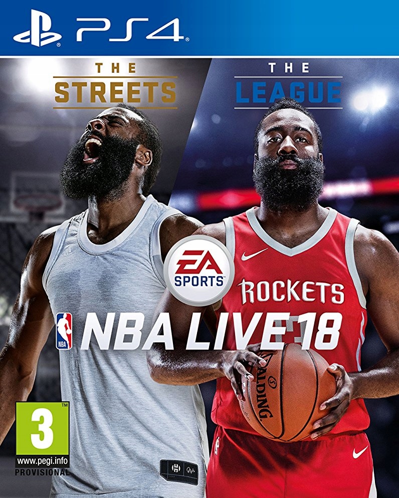 NBA Live 18 (PS4) - okladka