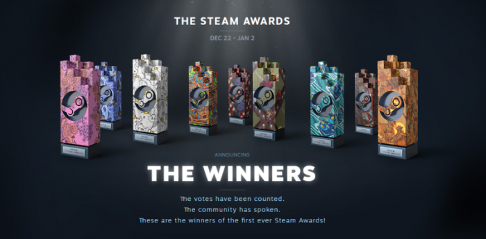The Steam Awards - poznalimy zwyciskie tytuy