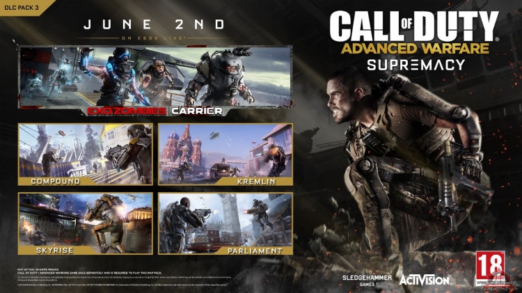 Call of Duty: Advanced Warfare - dodatek Supremacy dostpny na PC oraz PlayStation 3 i PlayStation 4