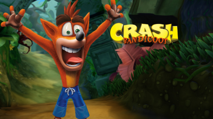 Crash Bandicoot N. Sane Trilogy - grafik oryginau porwnano z odwieeniem
