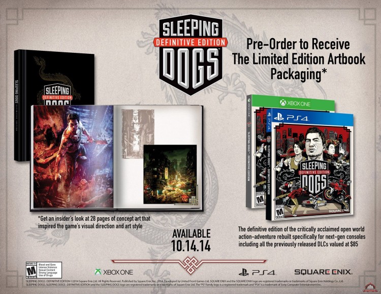 Sleeping Dogs Definitive Edition zmierza na PlayStation 4 i Xbox One!