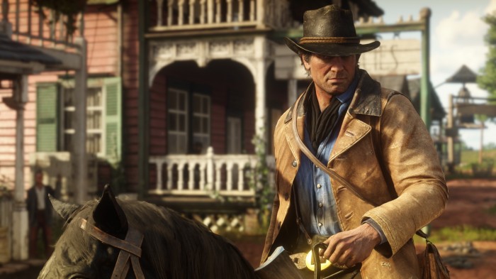 Red Ded Redemption 2 - gar screenw z gry studia Rockstar