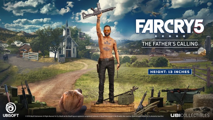 Far Cry 5 - zobaczcie figurk z gry