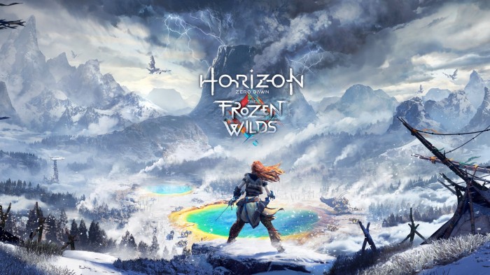 Horizon Zero Dawn: The Frozen Wilds - urywki gameplayu z mronego DLC