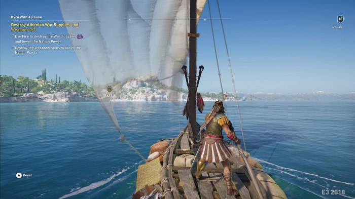 E3 '18: Assassin's Creed: Odyssey - godzinny gameplay w 4K