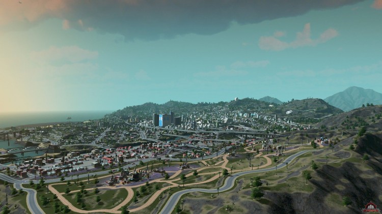 Los Santos z GTA V odtworzone w Cities: Skylines