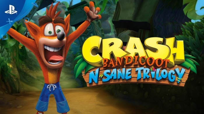 Data premiery i nowy trailer gry Crash Bandicoot N. Sane Trilogy na PlayStation 4