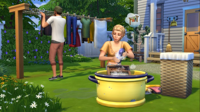 W The Sims 4 od teraz moemy zrobi pranie