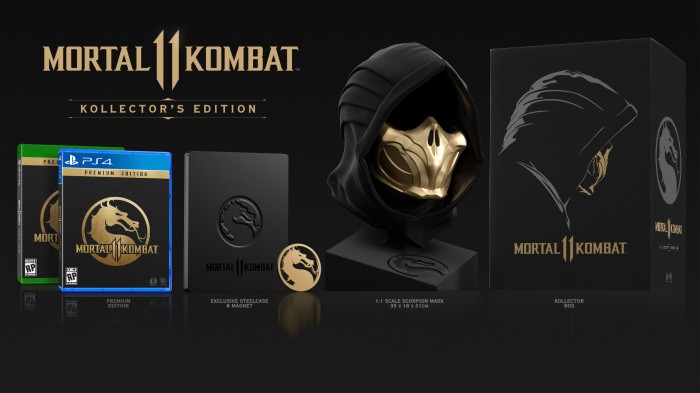 NetherRealm Studios zapowiada Mortal Kombat 11: Kollector’s Edition z mask skorpiona
