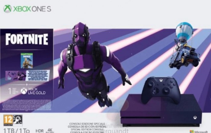 Fioletowy Xbox One S dla najwierniejszych fanw Fortnite