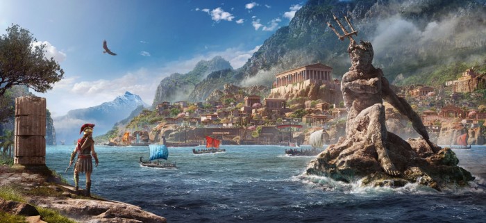 Assassin's Creed Odyssey - twrcy prezentuj bitwy morskie