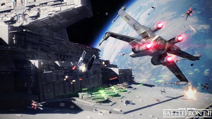 gamescom '17: Star Wars: Battlefront II - 12 minut trybu Starfighter Assault i nowy zwiastun
