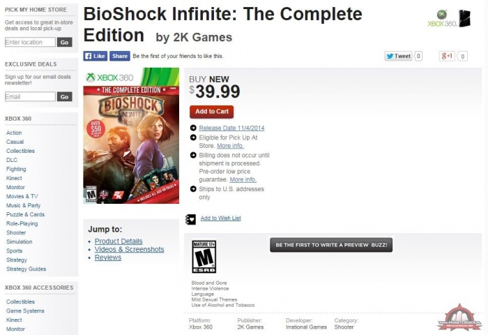 BioShock: Infinite - w listopadzie ukae si wydanie The Complete Edition