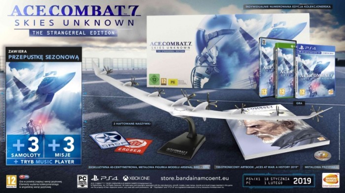 Ace Combat 7 z polskimi napisami i edycj kolekcjonersk