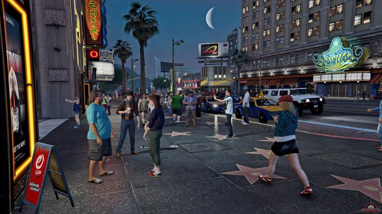 Grand Theft Auto V - rewelacyjne bullshoty z PeCetowej wersji