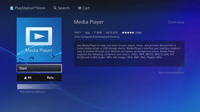PlayStation 4 Pro od jutra bdzie odtwarza filmy 4K