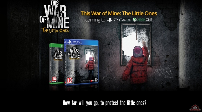 This War of Mine: The Little Ones - zapowiedziano wersj na PlayStation 4 i Xbox One