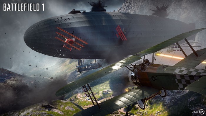 Battlefield 1 - czy da si sta na skrzydle leccego samolotu?