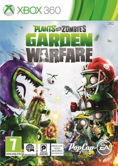 Plants vs. Zombies: Garden Warfare (Xbox 360) - okladka